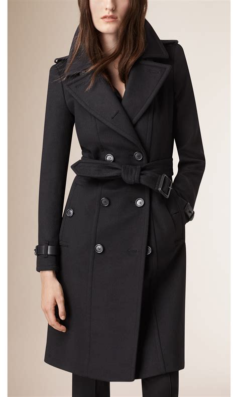 burberry wool coat women|Wool Tailored Jacket in Black .